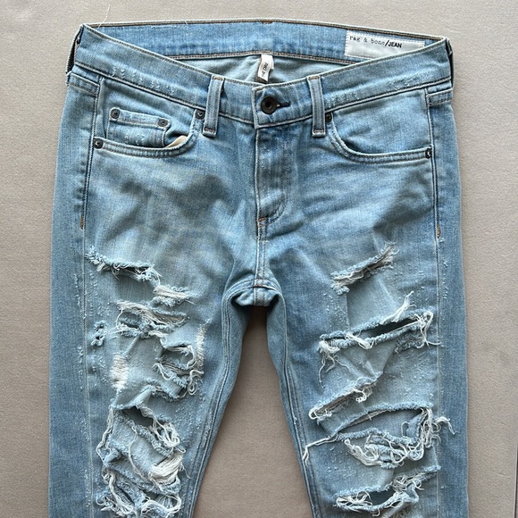 Rag & Bone/JEAN Dre Skinny Boyfriend Jeans - Picture 2 of 13